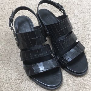 Rag and bone black sandals